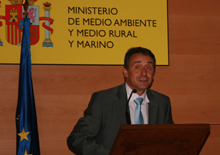 Josep Puxeu presents a LIFE+ project for the conservation of the Cantabrian capercaillie and its habitat