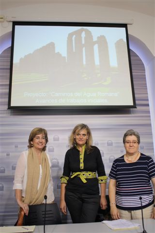 La Fundacin Biodiversidad y el Ayuntamiento de Mrida informan acerca de la marcha del proyecto Caminos del agua romana"