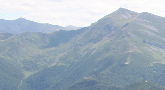 Paisaje montañoso del Parque Nacional de los Picos de Europa