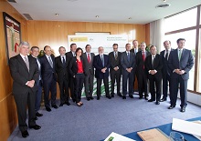 The Minister of Agriculture, Food and the Environment, Miguel Arias Cañete, presents the Spanish Business and Biodiversity Initiative