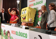 The Secretary of State for Climate Change presents the Nickological awards for schoolchildren