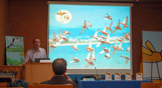 Ponente en una charla sobre el proyecto PIO de O Grove