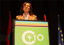 Rosa Aguilar highlighted, at the inauguration of CONAMA 10, her commitment to a sustainable development model