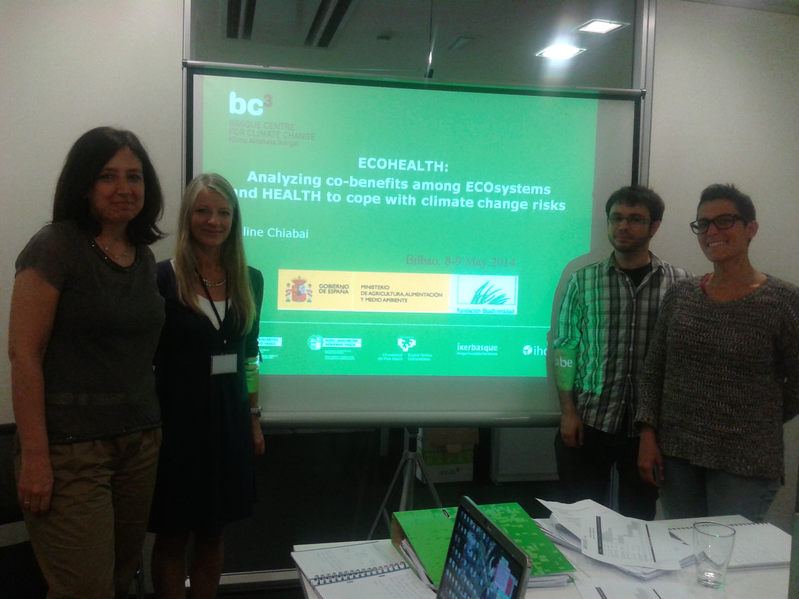 Ecohealth: adaptación al cambio climático con co-benificios en salud, turismo, ecosistema y alimentación