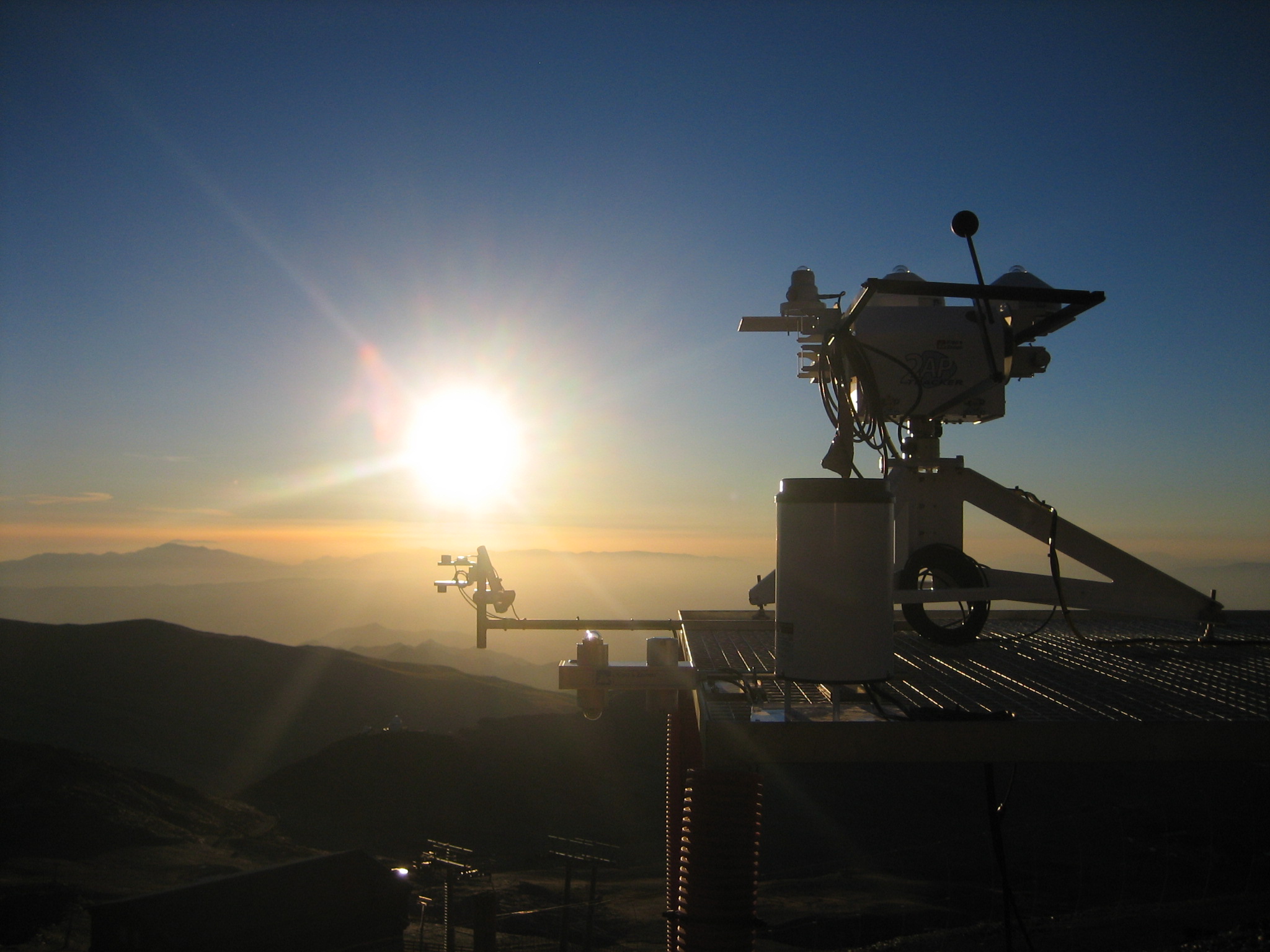 estación en el Parque Nacional de Sierra Nevada