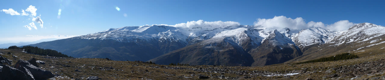Vista panorámica del Parque Nacional de Sierra Nevada