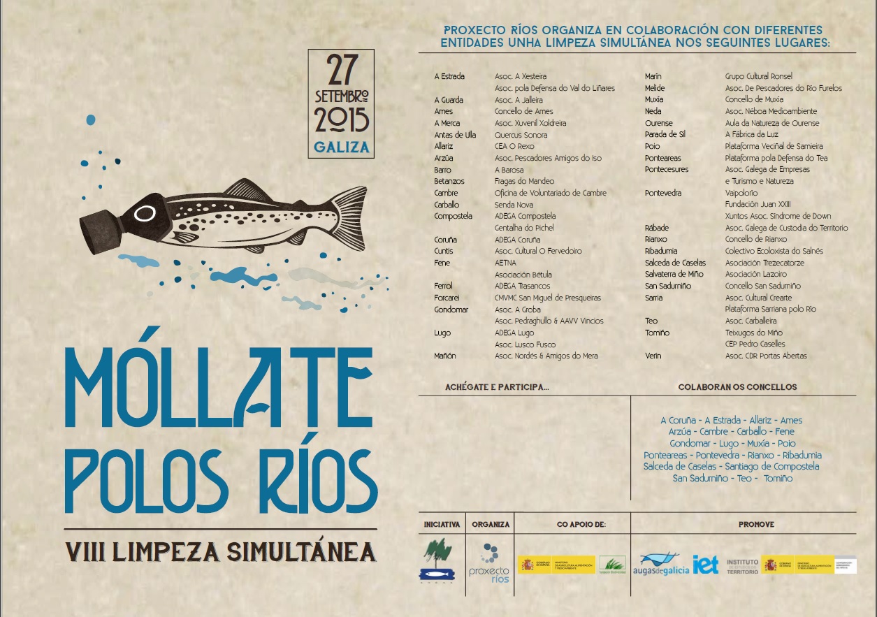 Móllate polos ríos