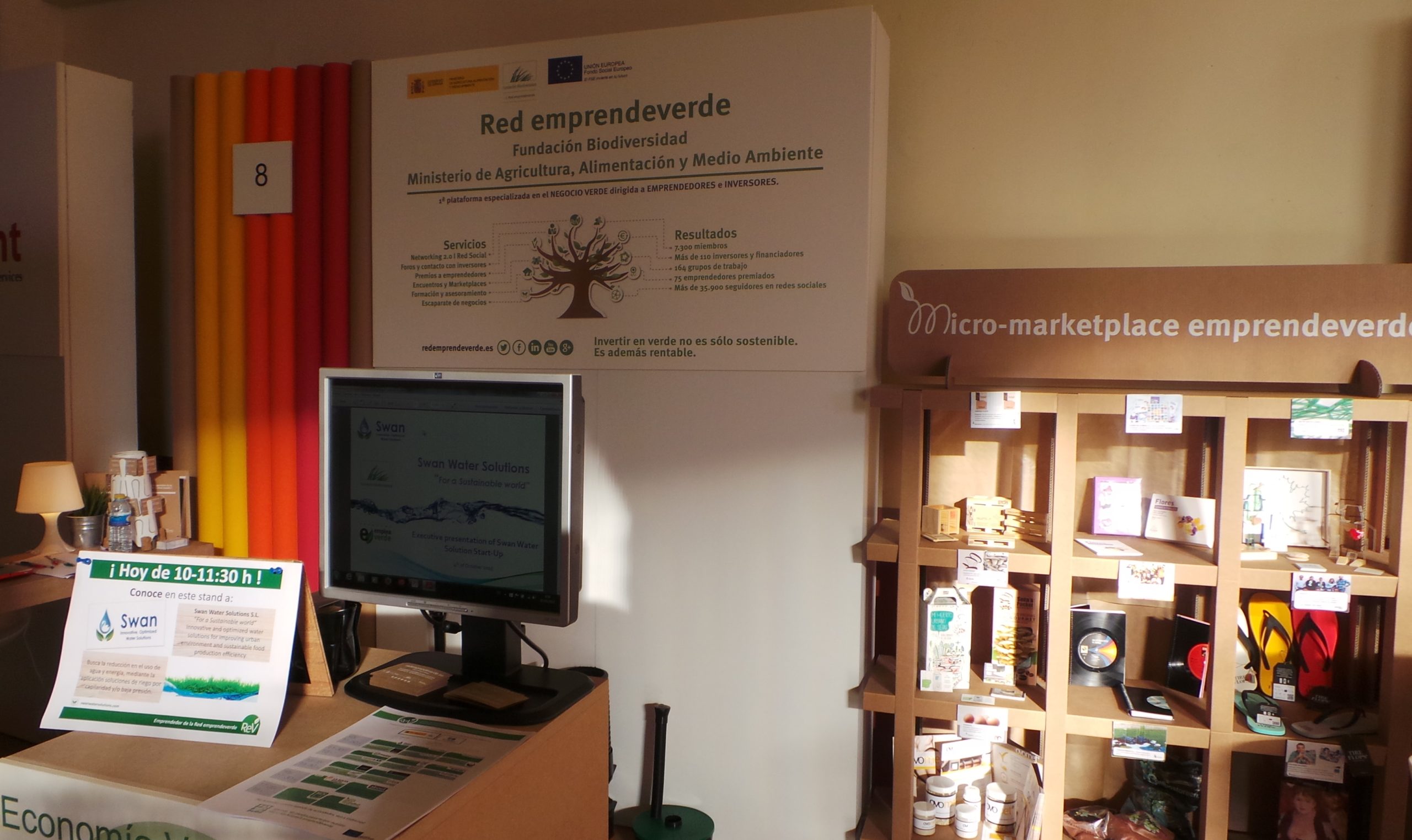 la red emprendeverde presente en South Summit 2015