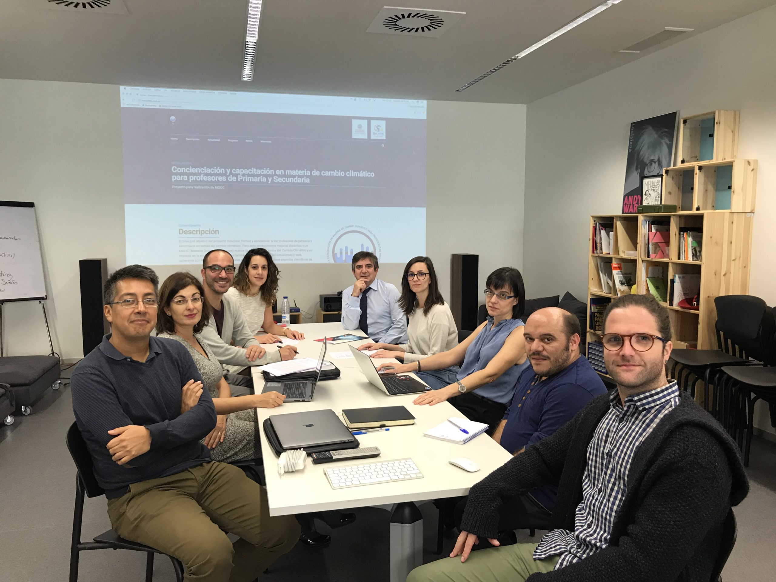 Concienciación y capacitación en materia de cambio climático