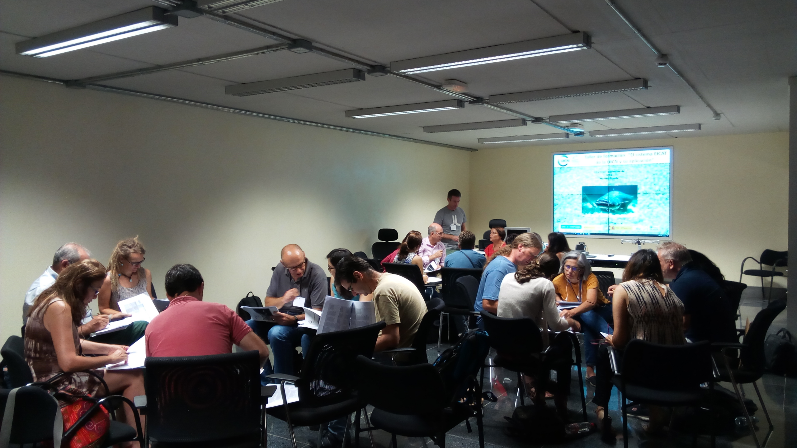 Taller de formación “El sistema EICAT de la UICN y su aplicación” en Mérida